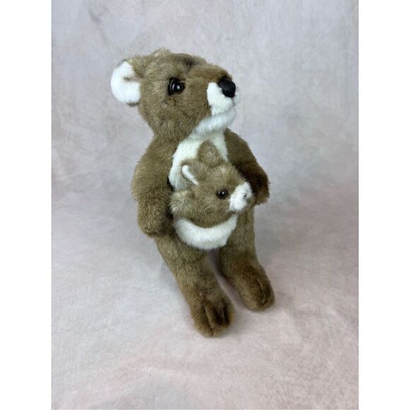 Vintage K & M Collectibles Plush Kangaroo 1997 Stuffed Animal - Picture 3 of 7